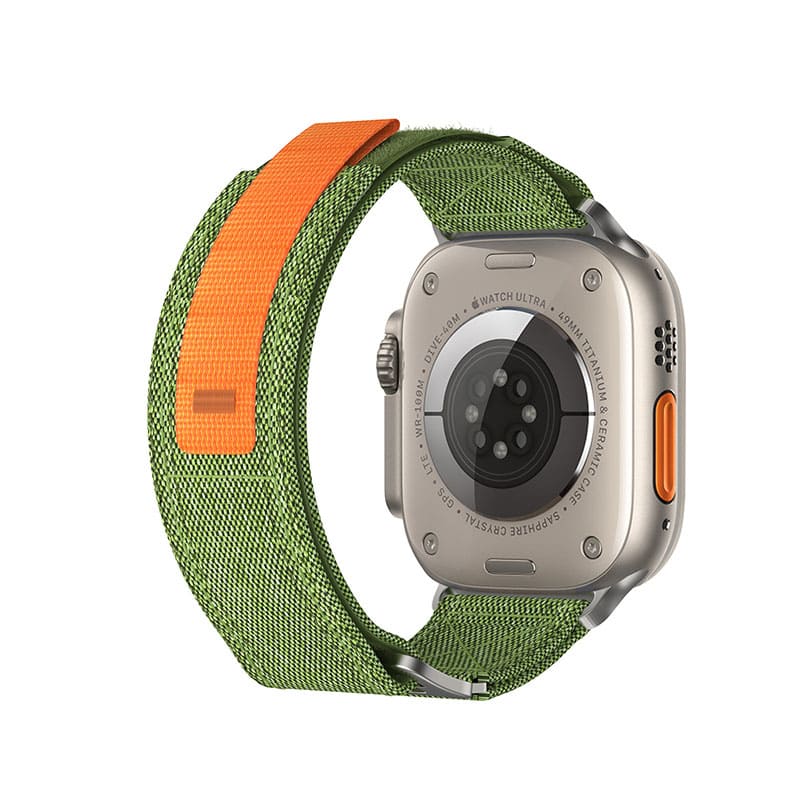 Zweifarbiges Canvas-Armband für die Apple Watch