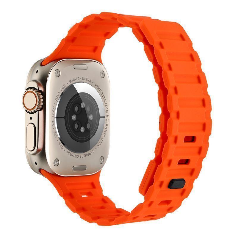 "Ultra-Durable Tank" Magnetic Silicone Band for Apple Watch