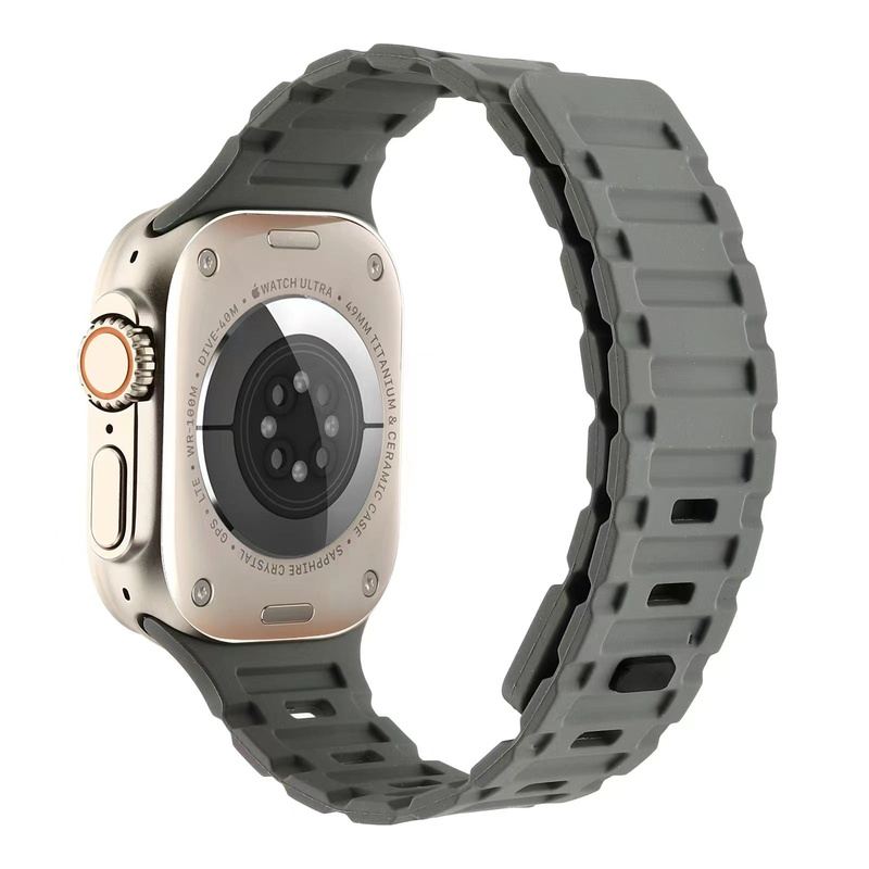 Magnetisches Silikonarmband „Ultra-Durable Tank“ für die Apple Watch