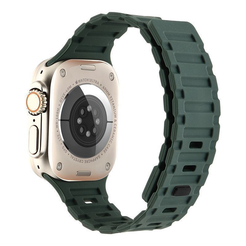 "Ultra-Durable Tank" Magnetic Silicone Band for Apple Watch