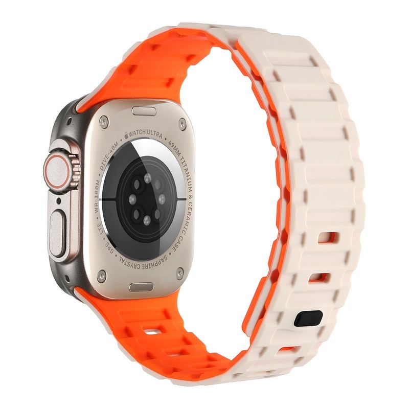 "Ultra-Durable Tank" Magnetic Silicone Band for Apple Watch