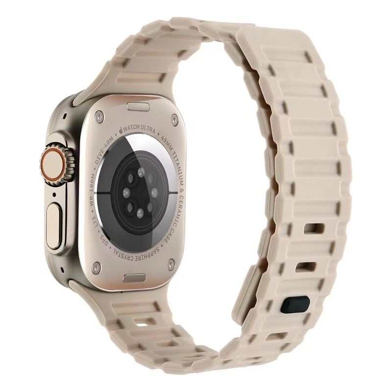 "Ultra-Durable Tank" Magnetic Silicone Band for Apple Watch