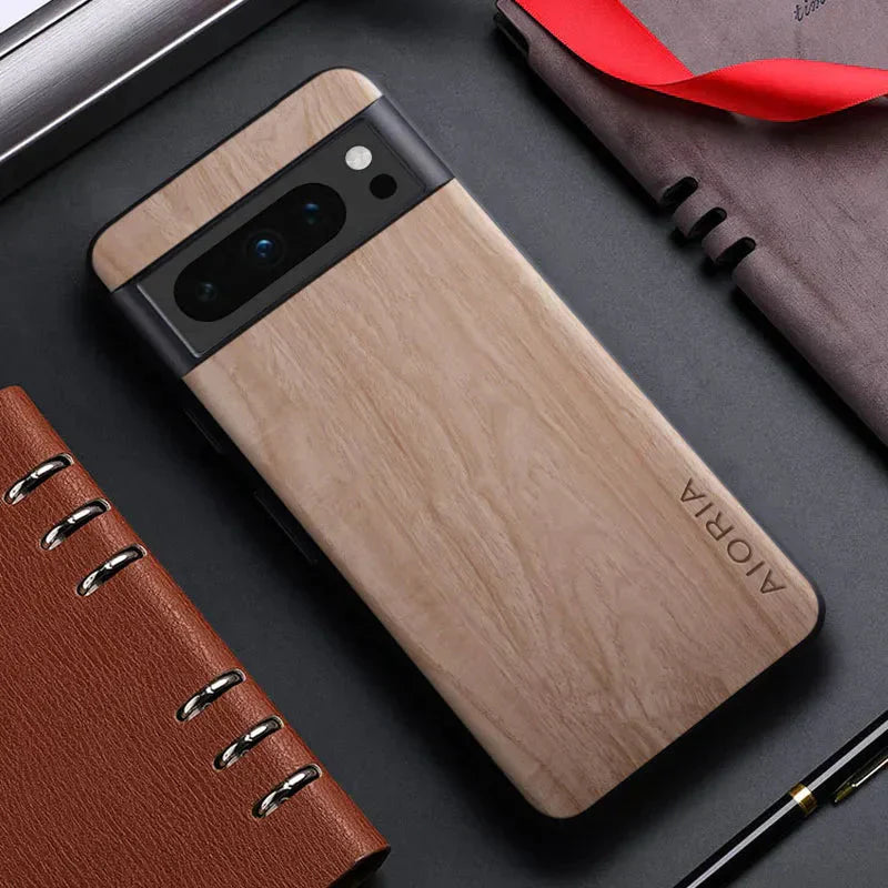 Funda WoodWorld para Google Pixel 