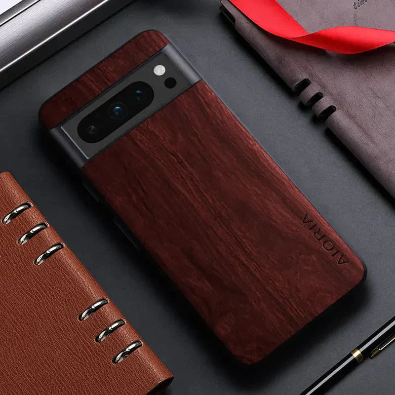 Funda WoodWorld para Google Pixel 