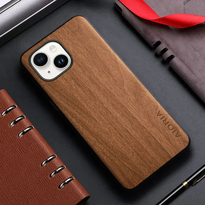 Funda para iPhone de WoodWorld 