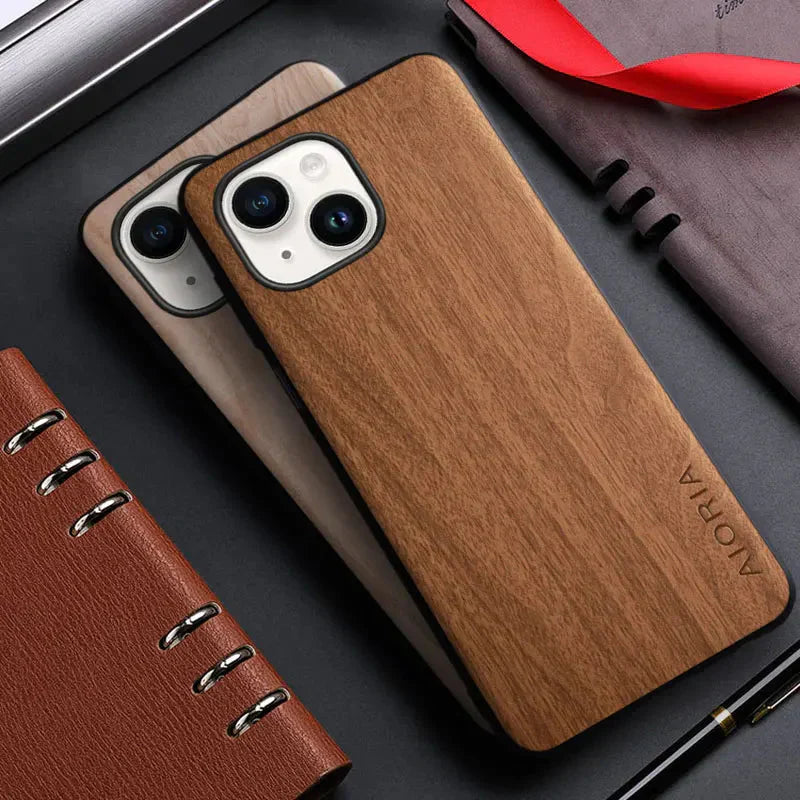 Funda para iPhone de WoodWorld 