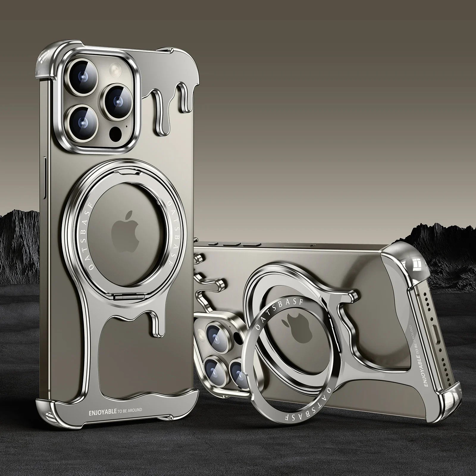 Liquid Metal Frameless Cover